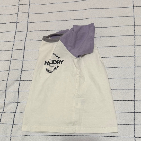 H&M Purple and White Crew Neck Tee - Picture 11 of 11